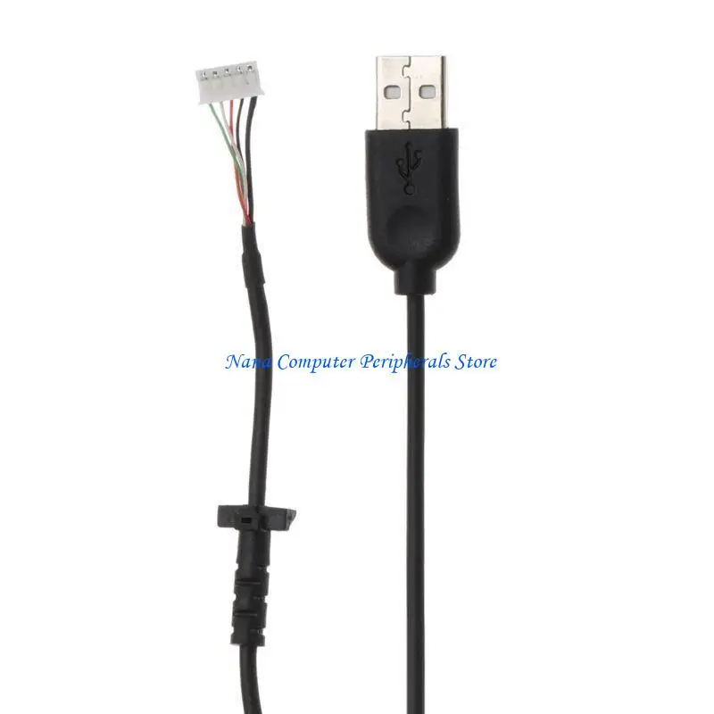 

F68C USB Mouse Cable Cord PVC Mice Line Replacement Wire for G102 Gaming Mouse Replacement Part Repair Accessory
