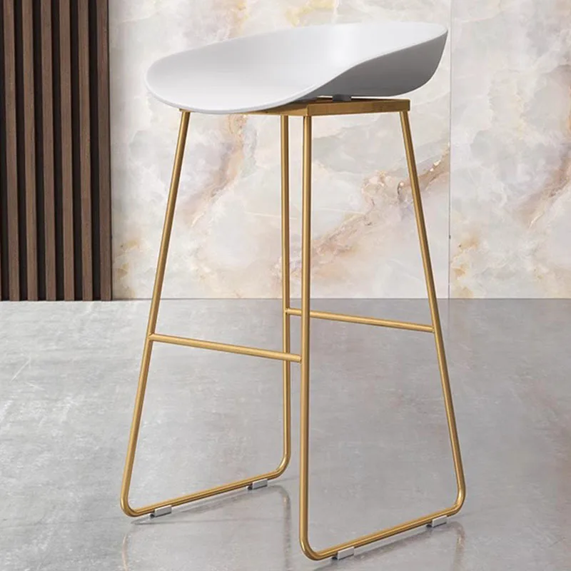 مقاعد مريحة من الألومنيوم لغرفة النوم بسيطة وشرفة معدنية ومقاعد للبار للمطاعم الحديثة أثاث صالون Sillas Para Comedor