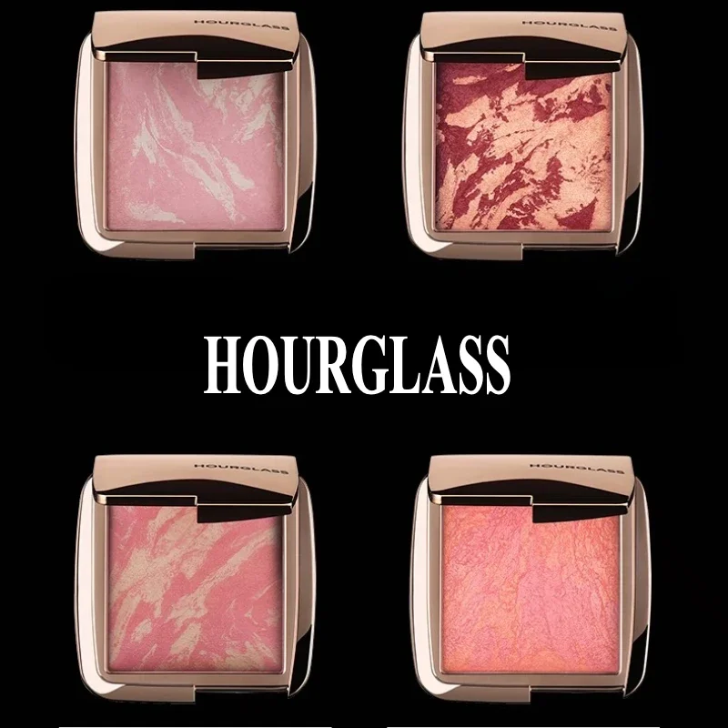 

3 Color HOUR/GLASS Pork Belly Blush Highlights and Contouring Cheeks Purple Expansion and Contraction Cosmetics