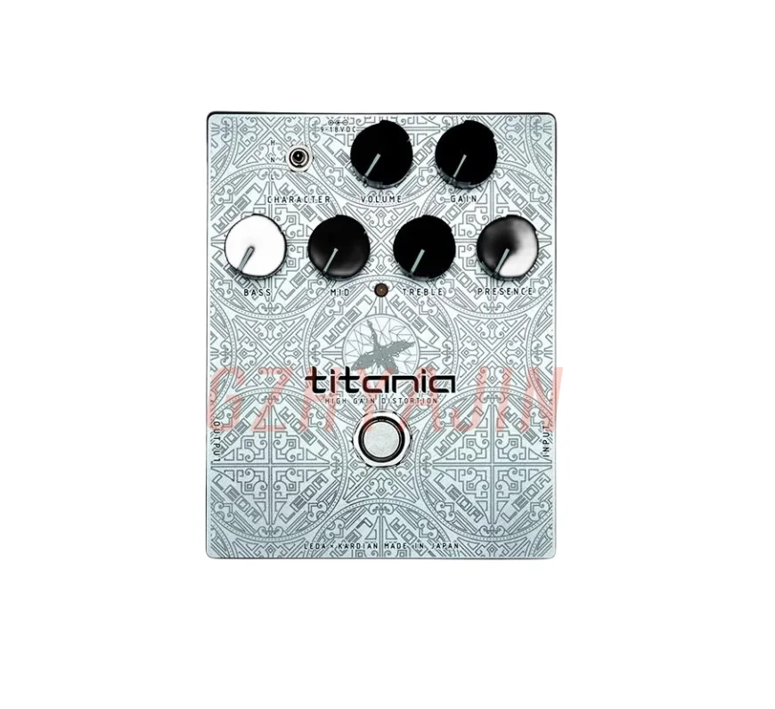 KarDiaN Titania Leda Nissan distortion overload front single block high gain distortion Effects unit