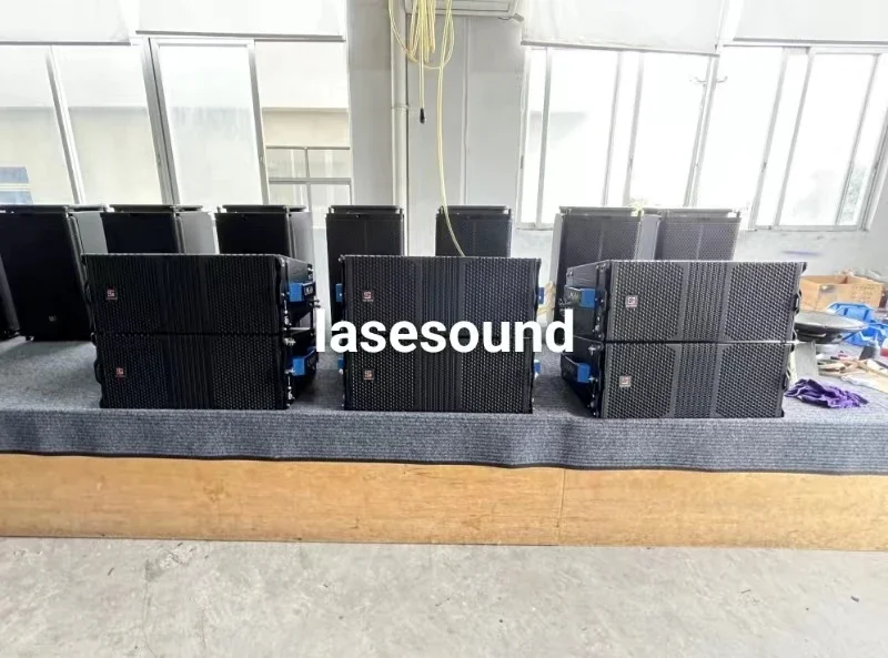 High Quality Dual 8-Inch Active Line Array Speakers Hot-Selling Indoor Outdoor Concerts Large Parties Audio Sound Equipment