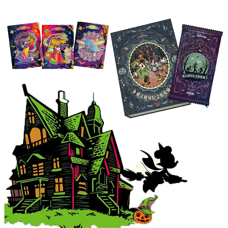 

Карты Fun Disney Cards Magic Secret Realm Коллекционная карта Микки Маус Периферийные устройства Принцесса Аниме Периферийные праздничные подарочные игрушки