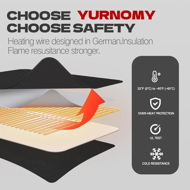 غطاء خرطوم الصرف الصحي الساخن 20FT RV لتجنب التجميد عند -20 ° F RV خرطوم تفريغ النفايات/المجاري الساخن Rv