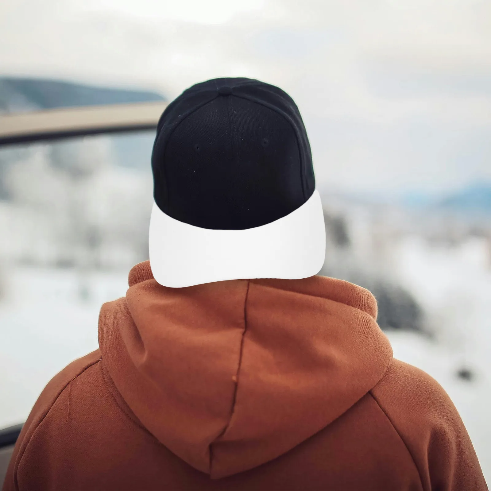 

2Pcs Hat Brim Sun Protection Plastic Inserts Baseball Cap Visor Replacement Shaper for Baseball Hat Accessories Cap Insert