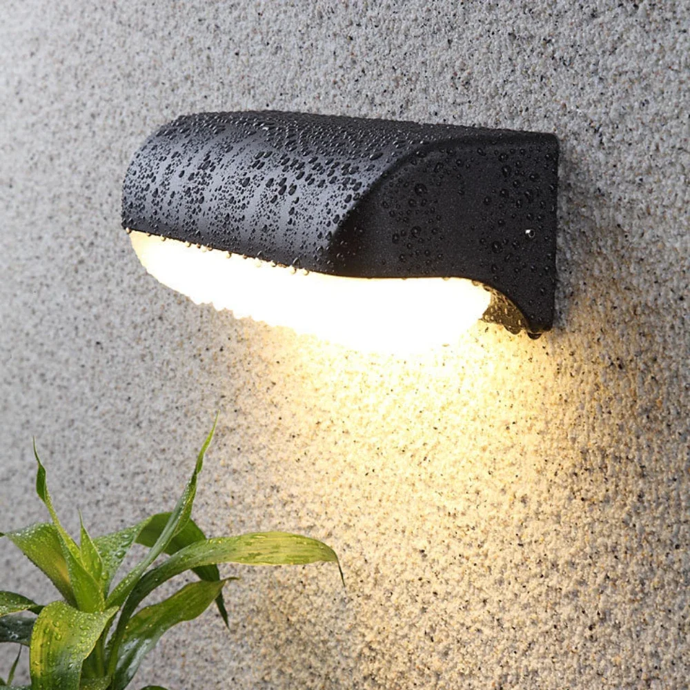 Wall Lamp Modern Minimalist Style IP65 Waterproof Lamp Indoor/Outdoor AC85-265V 12W/20W Night Light LED Porch Lamp Decoration