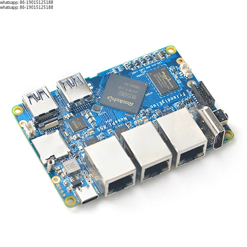 NanoPi R5S Router Dual 2.5G+ Gigabit Mini Development Board CNC full metal case RK3568