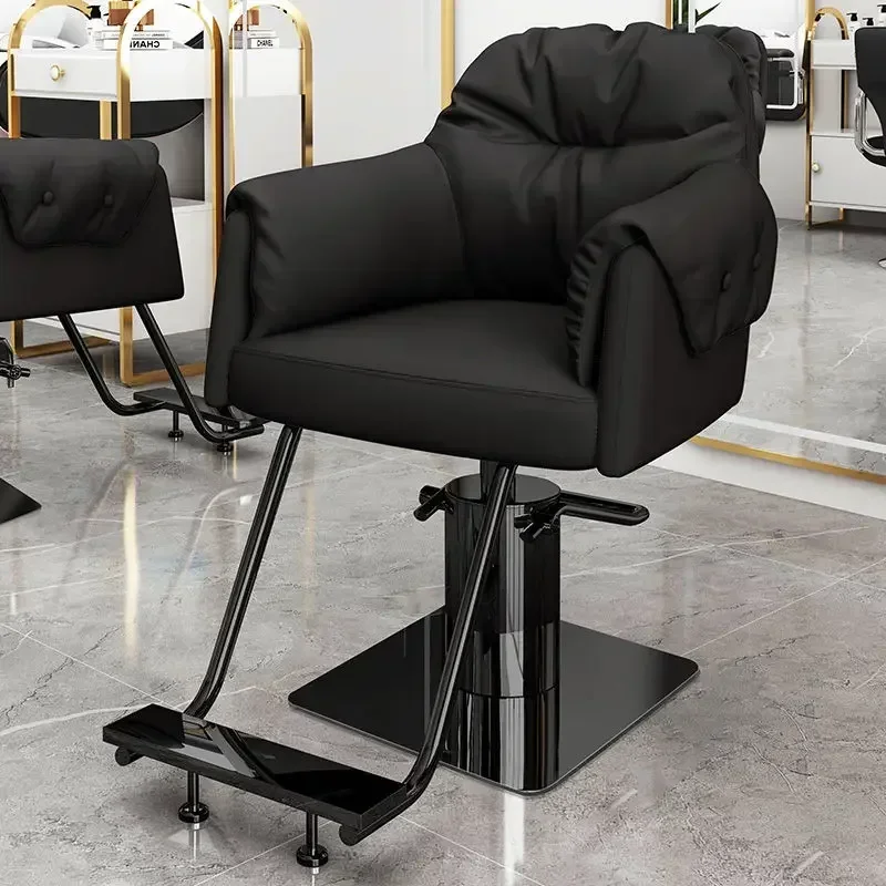 

Vintage Barber Chairs Shampoo Hairdressing Esthetician Tattoo Chair Cosmetic Reclining Sillas De Barberia Beauty Furniture