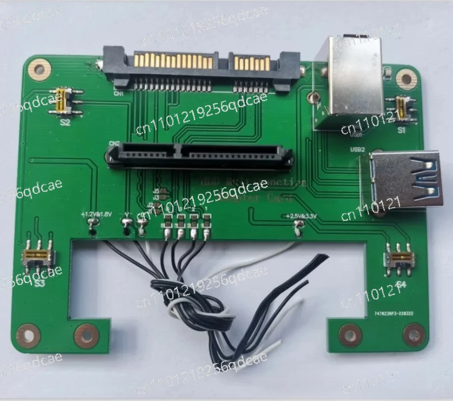 Data recovery tool - USB portable hard drive fly wire board USB Flywire SATA.SATA Auxiliary Board Can be Fixed
