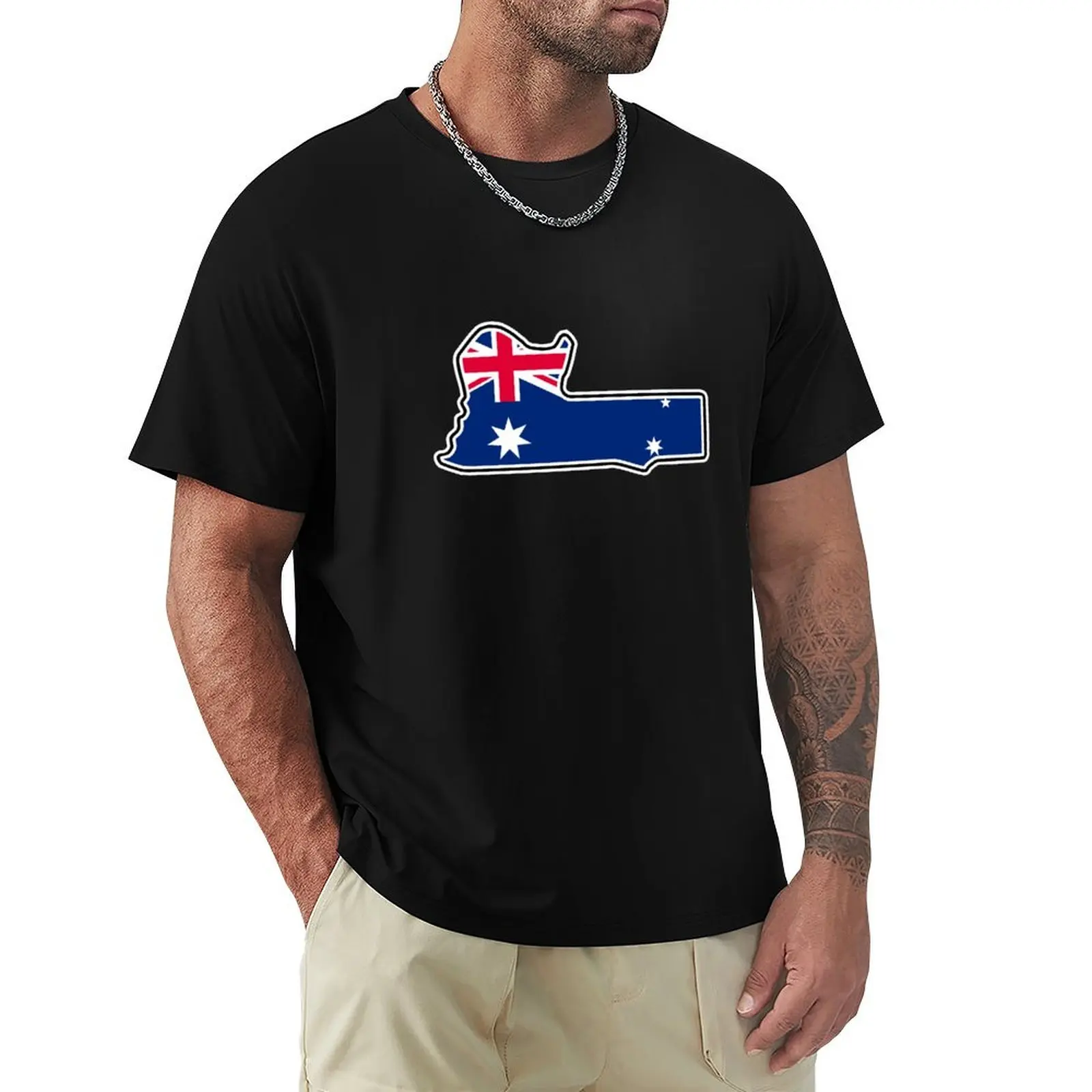 Camiseta Mount Panorama Circuit [flag] con estampado All Match y manga corta