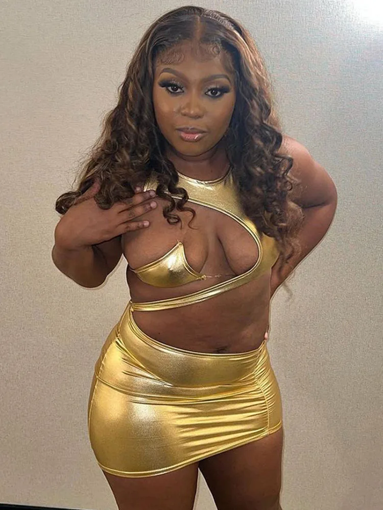 Sexy Clothes Pic: Real-Life Review of the Hollow-Out Metallic Bodycon Dress  That Turned Heads at My Nightout