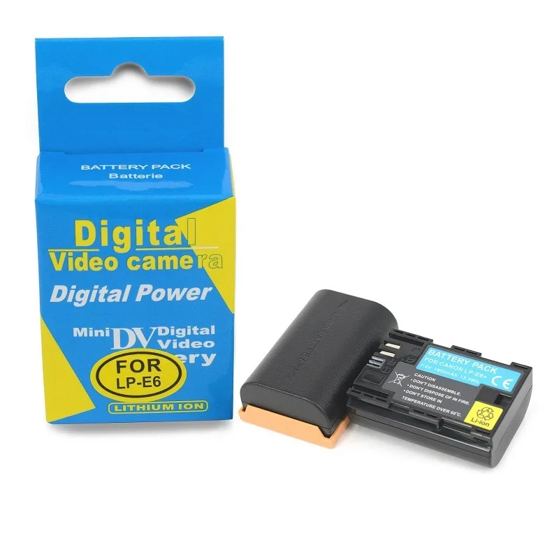 Akumulator 7.4V 2000mAh LP-E6P Lp E6p do aparatów CANON EOS R5 II