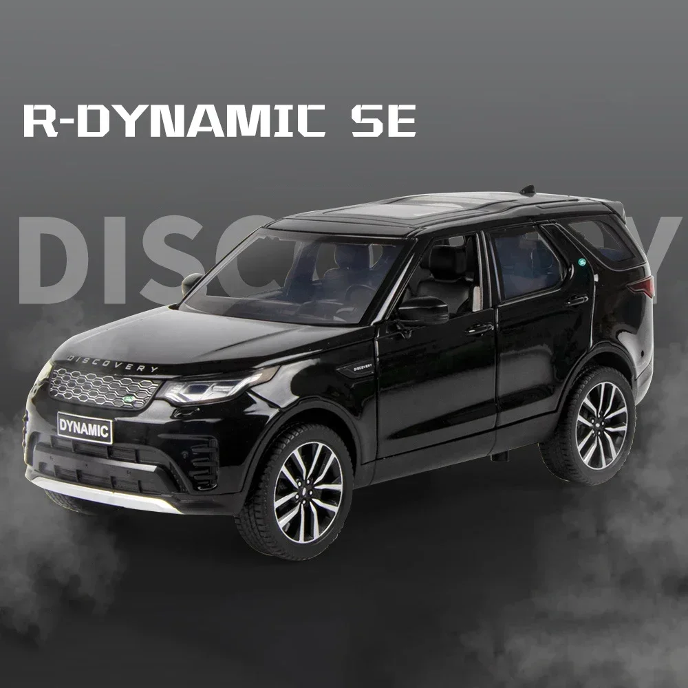 1:24 Land Rover DISCOVERY R-DYNAMIC Alloy Diecasts & Toy Vehicles Metal Toy Car Model Sound And Light Collection Kids Toy