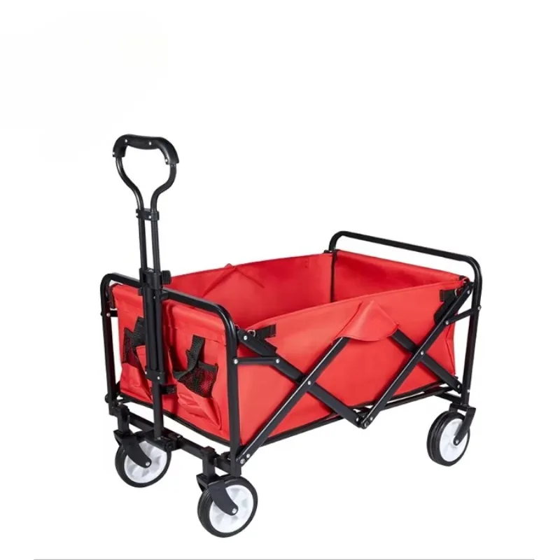 Starry new design outdoor folding camping trolley, BBQ trolley