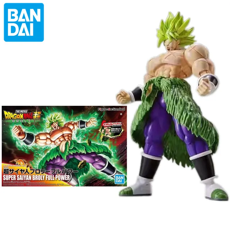 

Bandai Genuine Dragon Ball The Movie Figure-rise FRS Super Saiyan Broly Assembled Action Figure Toy Gift Collection