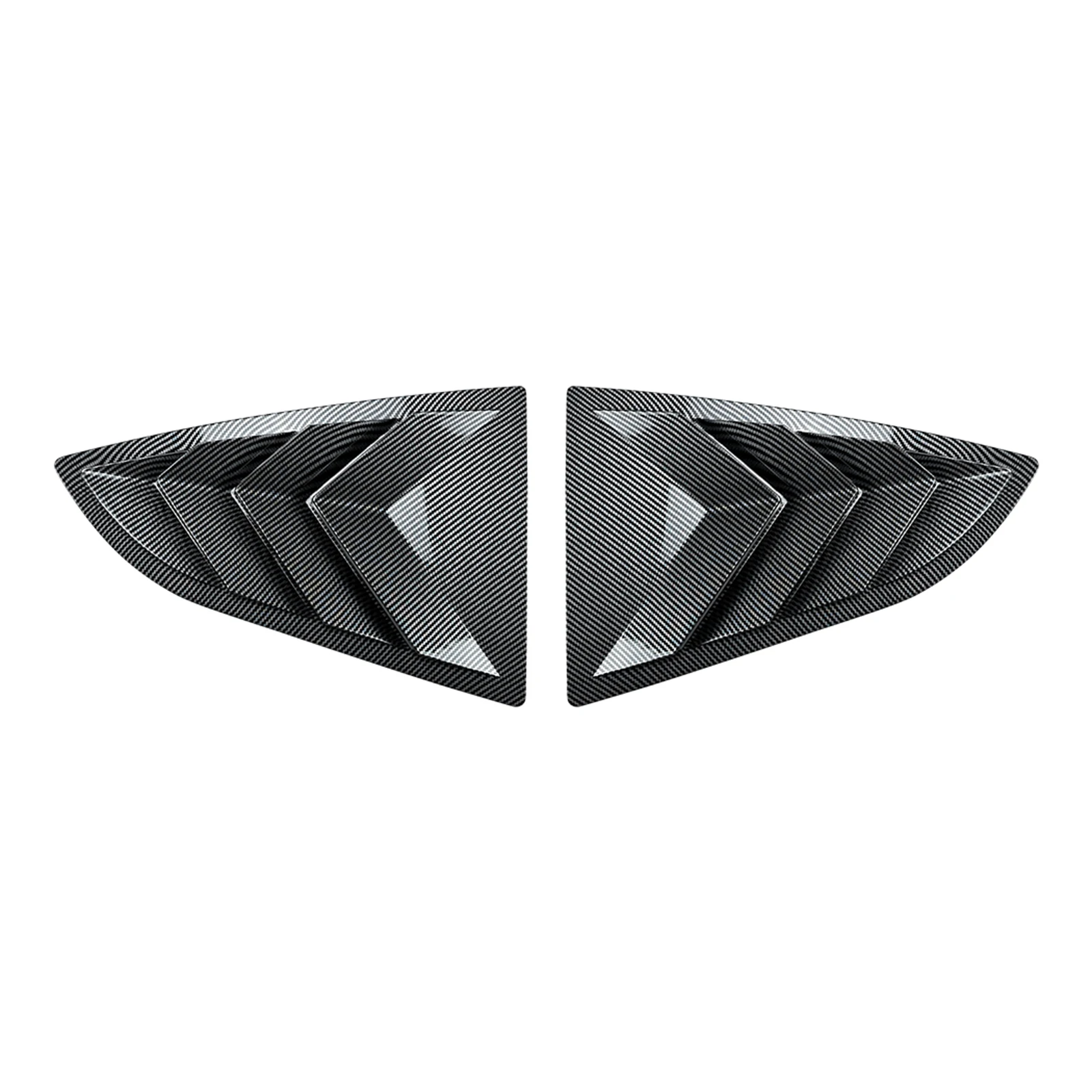 Rear Side Window Louver Shutter Trim Tail Windshield Blind Sun Shade Cover For Toyota GR86 2022-2025