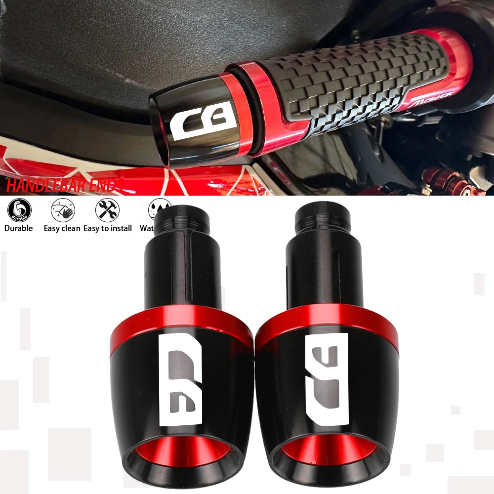 

FOR Honda CB 125R CB150R CB 190R CB250R CB300R CB400 CB500X CB500R CB125 Motorcycle Handlebar Grips Cap Weight Silder Plug Ends