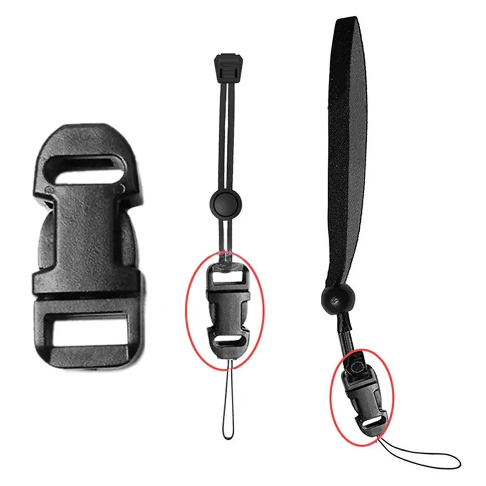 10pcs Anti-lost Tactial Flashlight Strap New EDC Outdoor Tool Accessories Rope Buckle Black Bottle Phone Kit Outdoor Tool