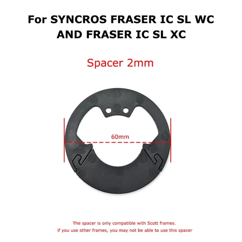 Проставки для SYNCROS FRASER IC SL WC и SYNCROS FRASER IC SL XC велосипедного руля, пластиковый или алюминиевый сплав, детали велосипеда