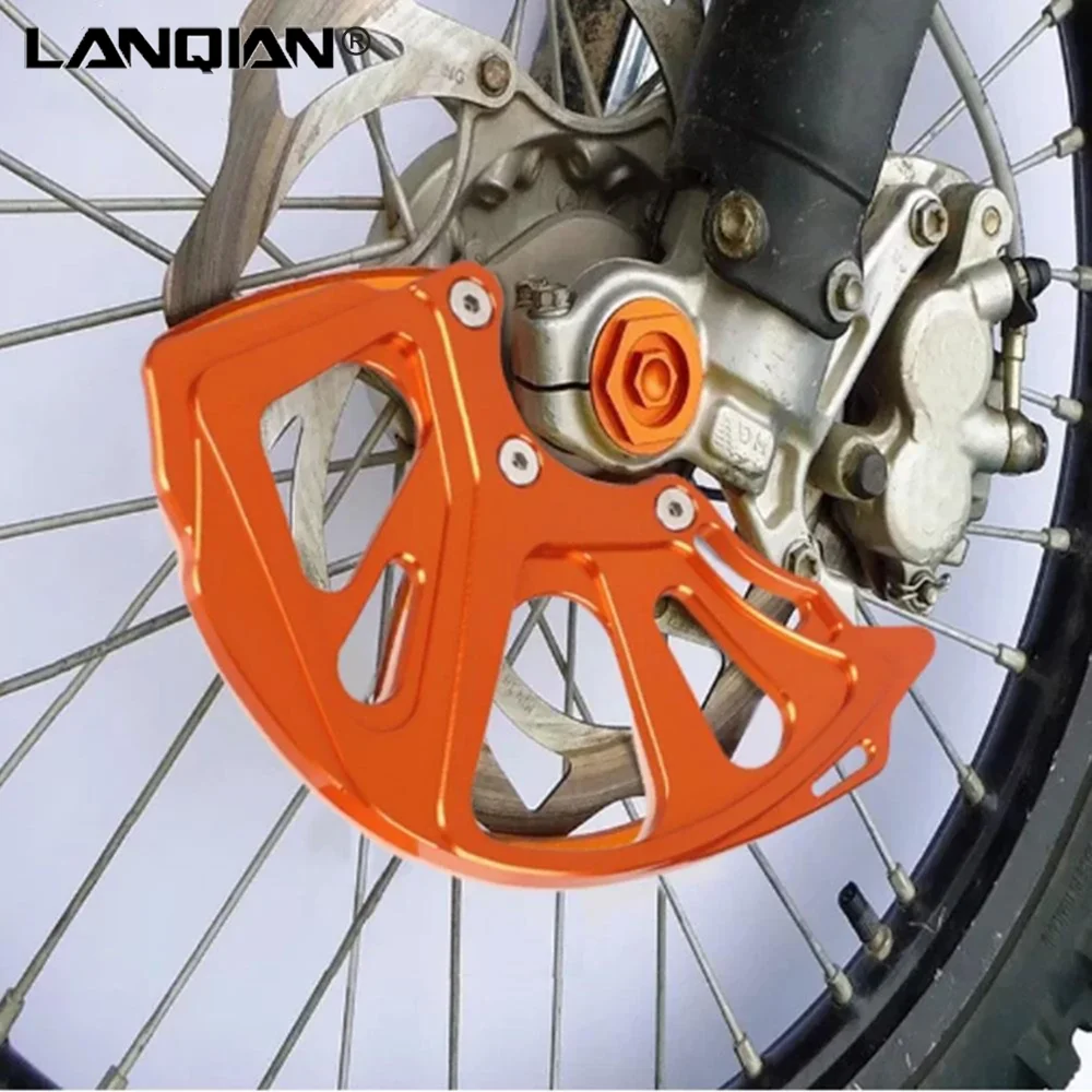 22mm Axle Front Brake Disc Guard Protector For Husqvarna TX125 TX200 TX250 TX300 TX350 TX390 TX400 TX450 TX500 TX501 2015-2023