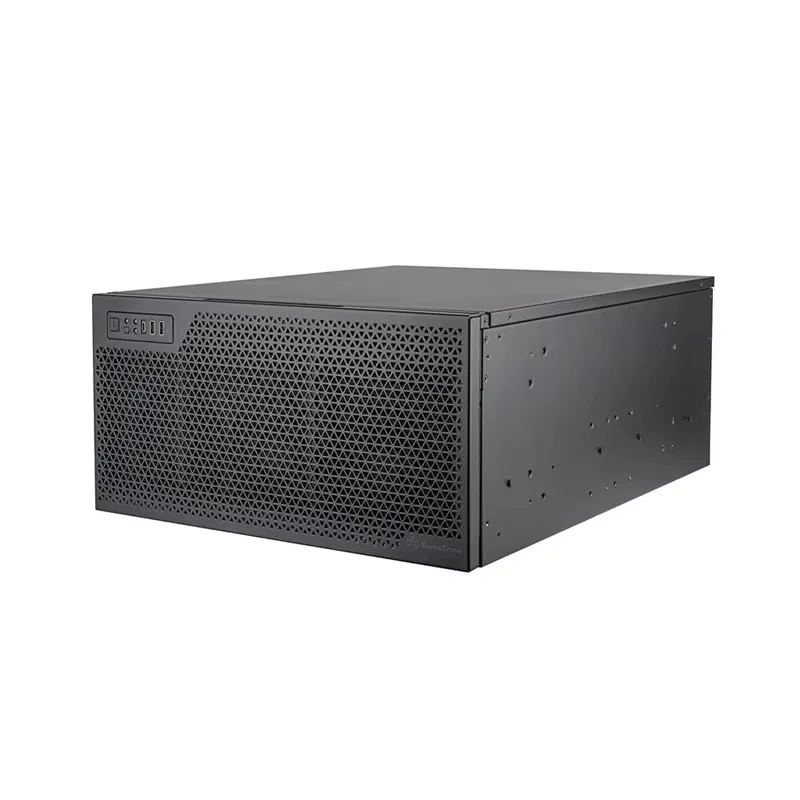 

5U Stainless Steel Aluminum Server Case Chassis Enclosure Rackmount Amplifier Cabinet for Server Storage Products in Stock