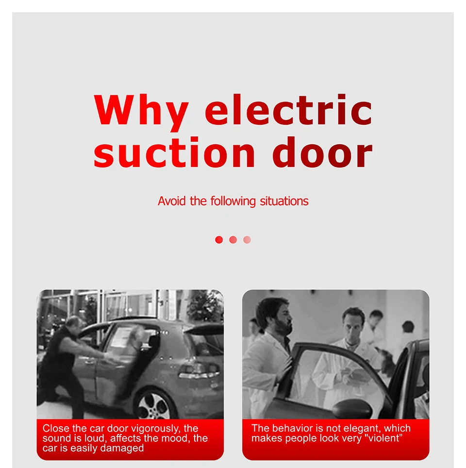 Soft Close Door Electric Lock For BYD Formula Bao 5 Automatic Suction Lock 4 Doors Car Refitting Parts