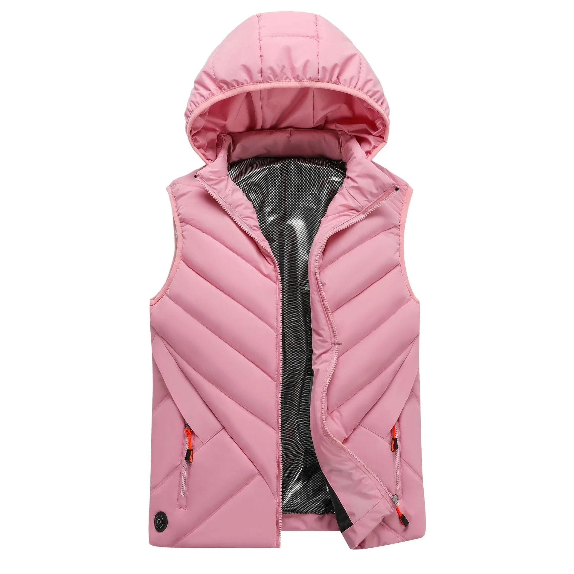 2025.Mens Womens Graphene Heating Vest Intelligent Heating Suit Couple Outdoor Thermal Wear Electric Warm Coat