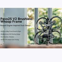 Pavo25 V2 Brushless BWhoop Frame Kit T700 Carbon Fiber 112mm Wheelbase For 2.5\