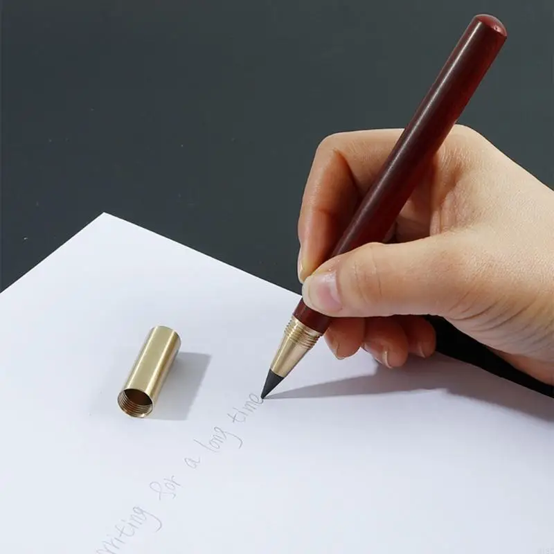 Бесчернильные карандаши 918C, вечный карандаш, неограниченное количество писем, вечный карандаш, плавное письмо, металлическая