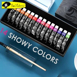 Paul Rubens Professional Watercolors Paint Set 14/24/36 Colors X 5ml Tube High Quality Non-toxic Watercolor Pigment Art Supplies