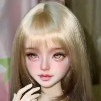 2026 New BJD doll 1/3 Xiaozhu girl delicate cut head quality resin toy birthday gift baby just a head