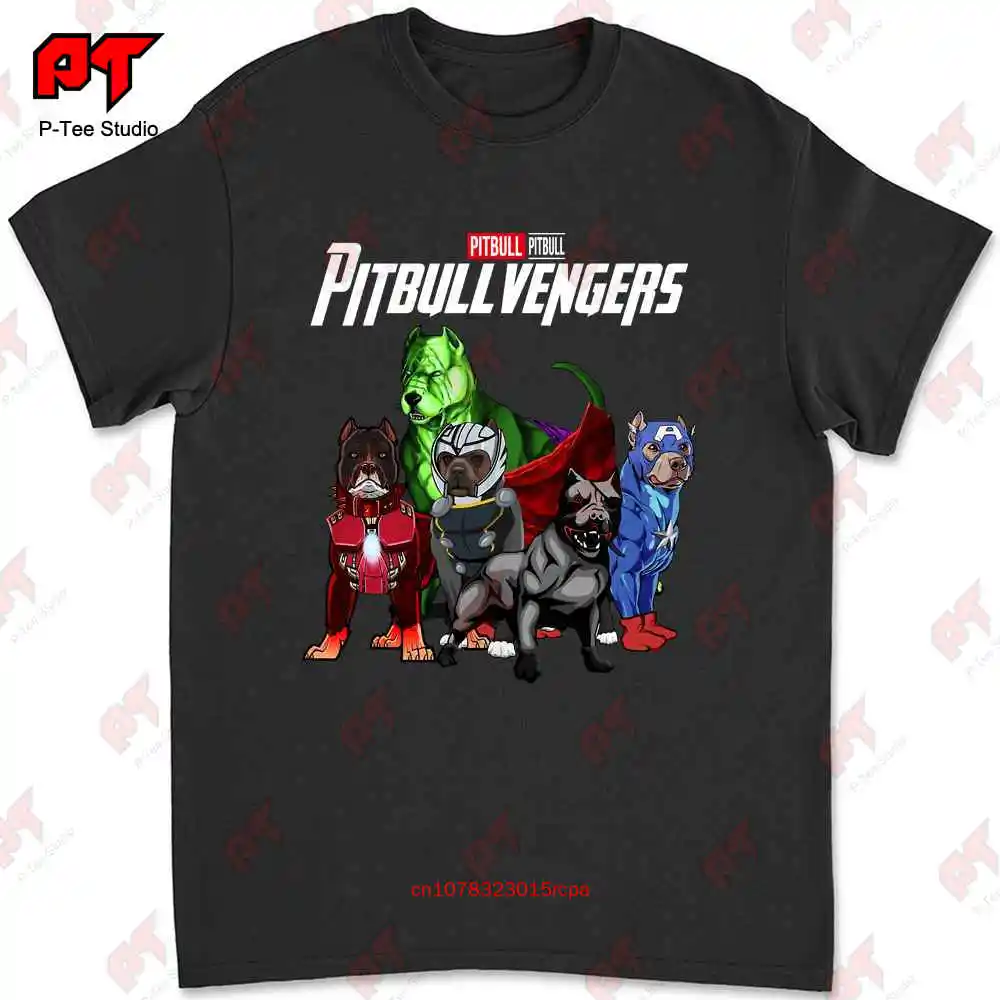 Pitbullvengers Pitbull Dog Lover Christmas T-shirt SOFQ