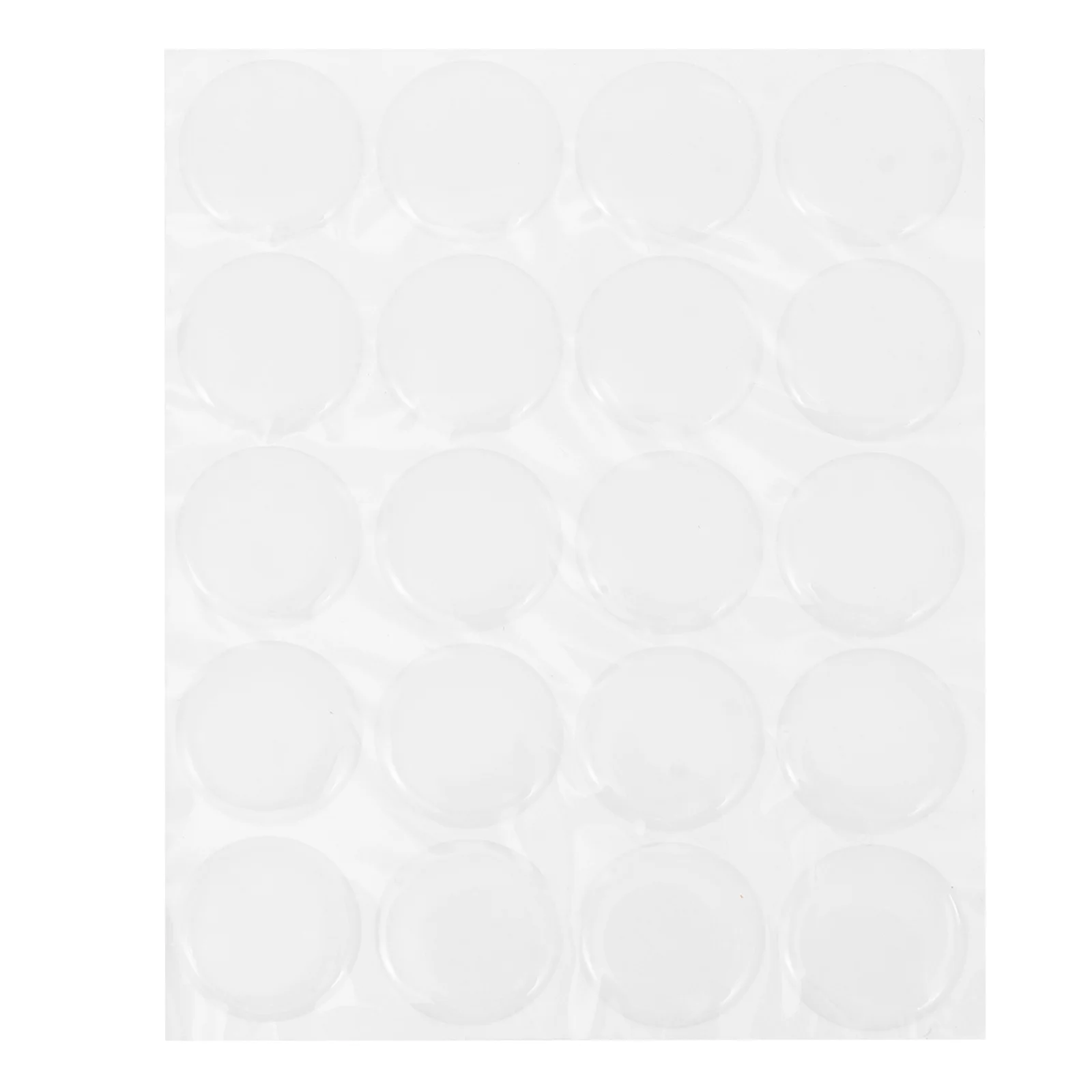 30 Uds pegatinas de masilla transparentes almohadillas adhesivas de Gel redondas Protector de pared amortiguador de impacto de puerta insonorización práctico
