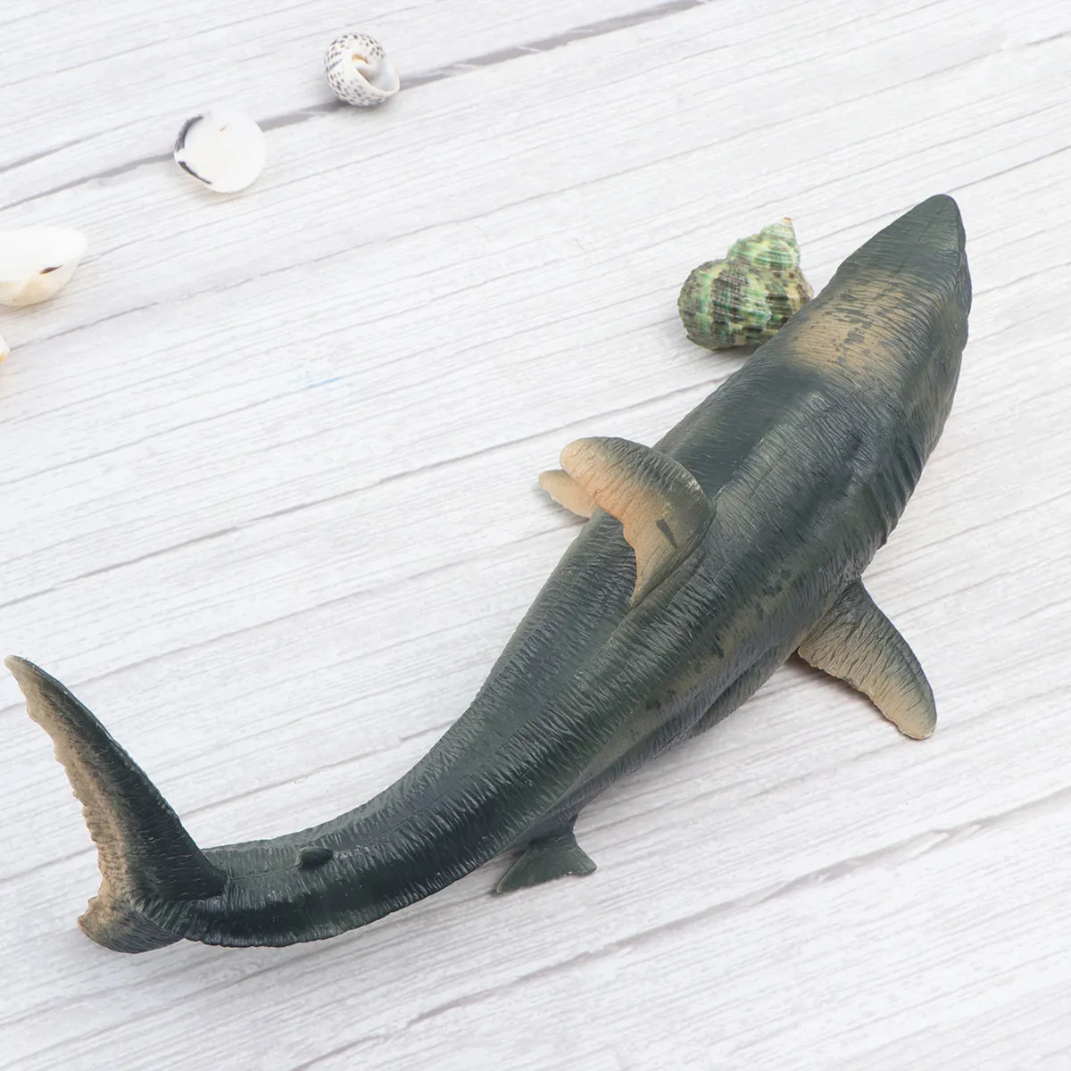 

1 шт. Пластиковая имитация акулы, морское животное, обучающая игрушка, украшение, подарок, красочная модель для изучения океанской биологии