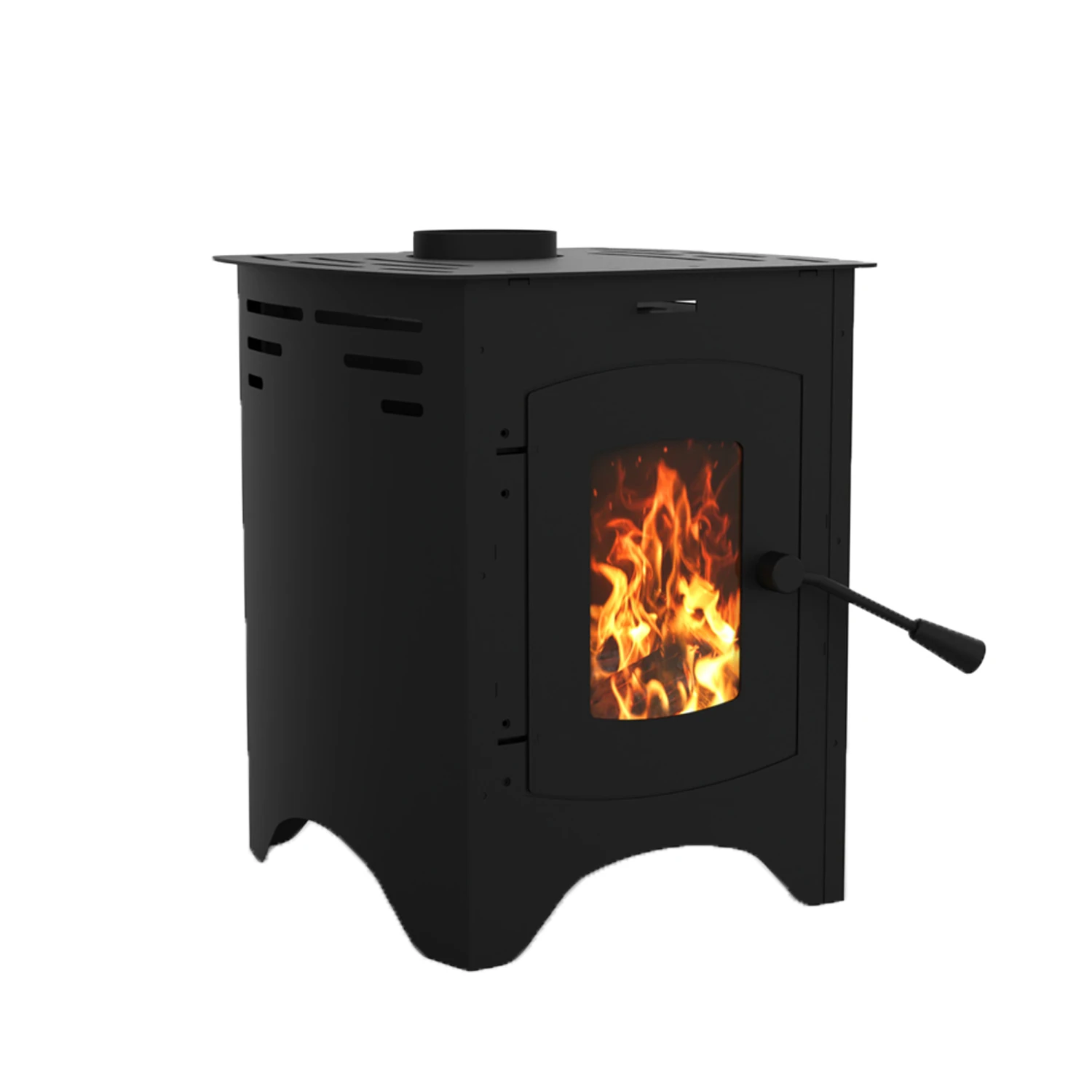 

Luxurious and practicalR0704A Mini Size Smokeless Small Wood Burning Stove Freestanding Modern Tiny Wood Stove