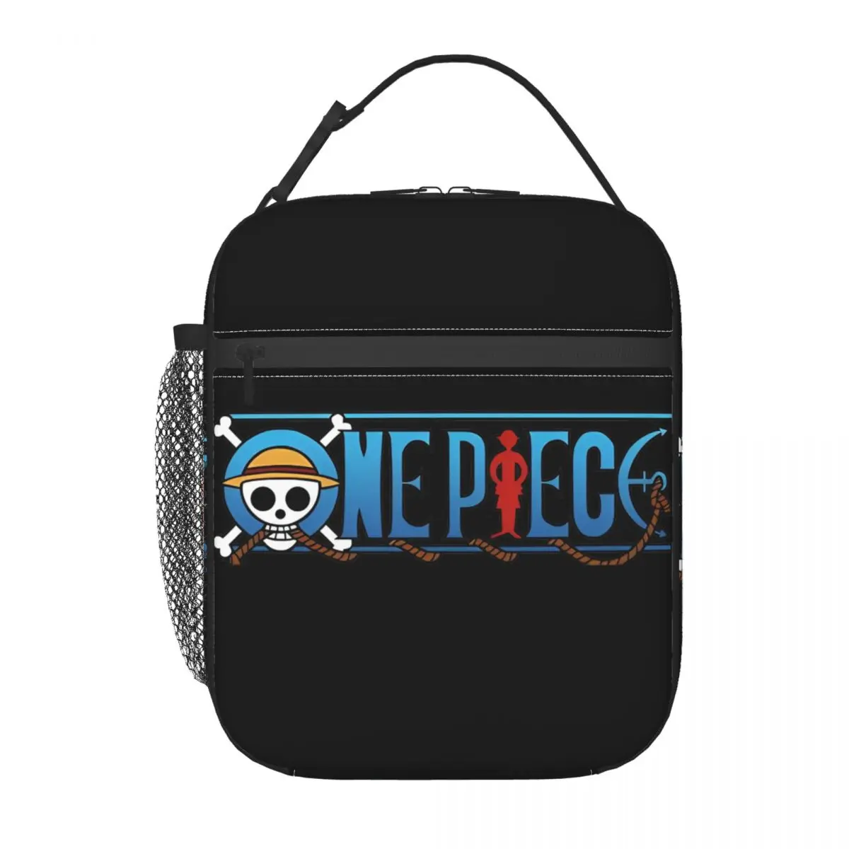 

Logo Skull One Piece Thermal Insulated Lunch Bag for Travel Portable Food Bag Container Thermal Cooler Lunch Box