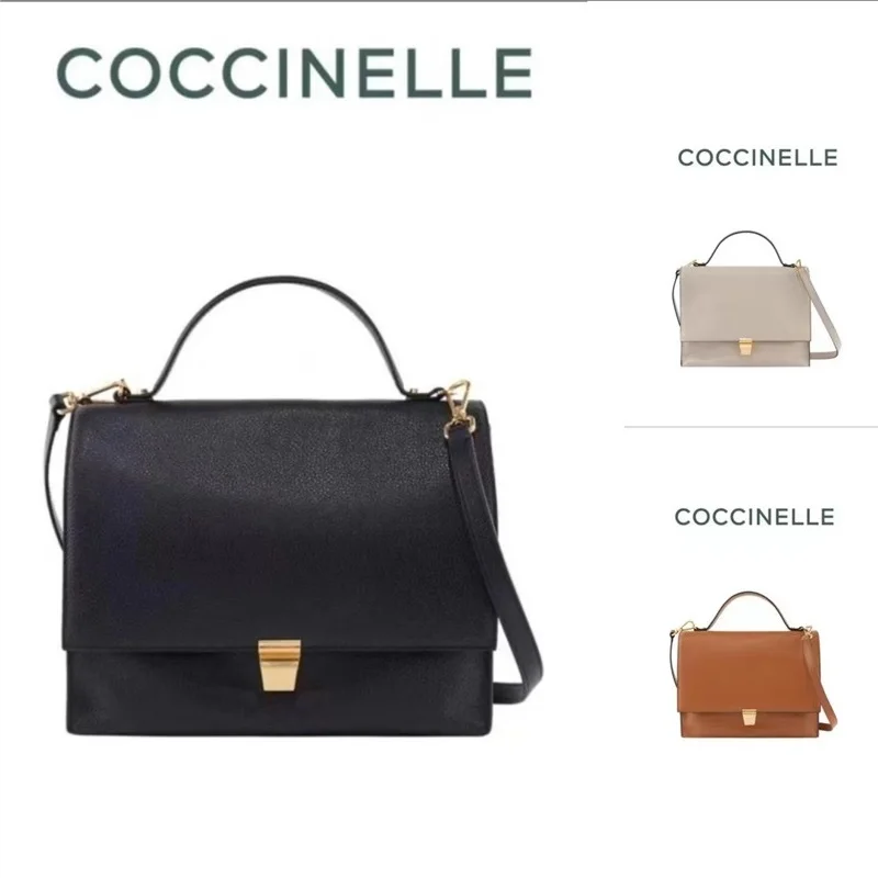 COCCINELLE Luxury Designer Brand Handbags Women's Tote Bag Large Capacity Fashion Shoulder Crossbody Bag