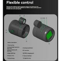 A04R 1080P HD Digital Telescope Eyepiece Infrared Night Vision for Monocular Binocular Telescope Spotting Scope