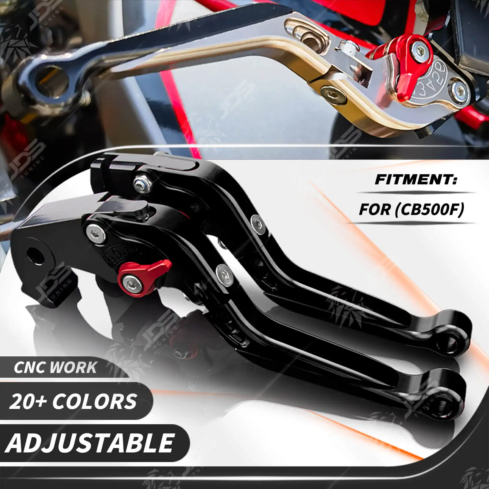 For Honda CB500F CB 500F Clutch Lever Brake Lever Set Adjustable Folding Handle Levers Motorcycle Accessories Parts