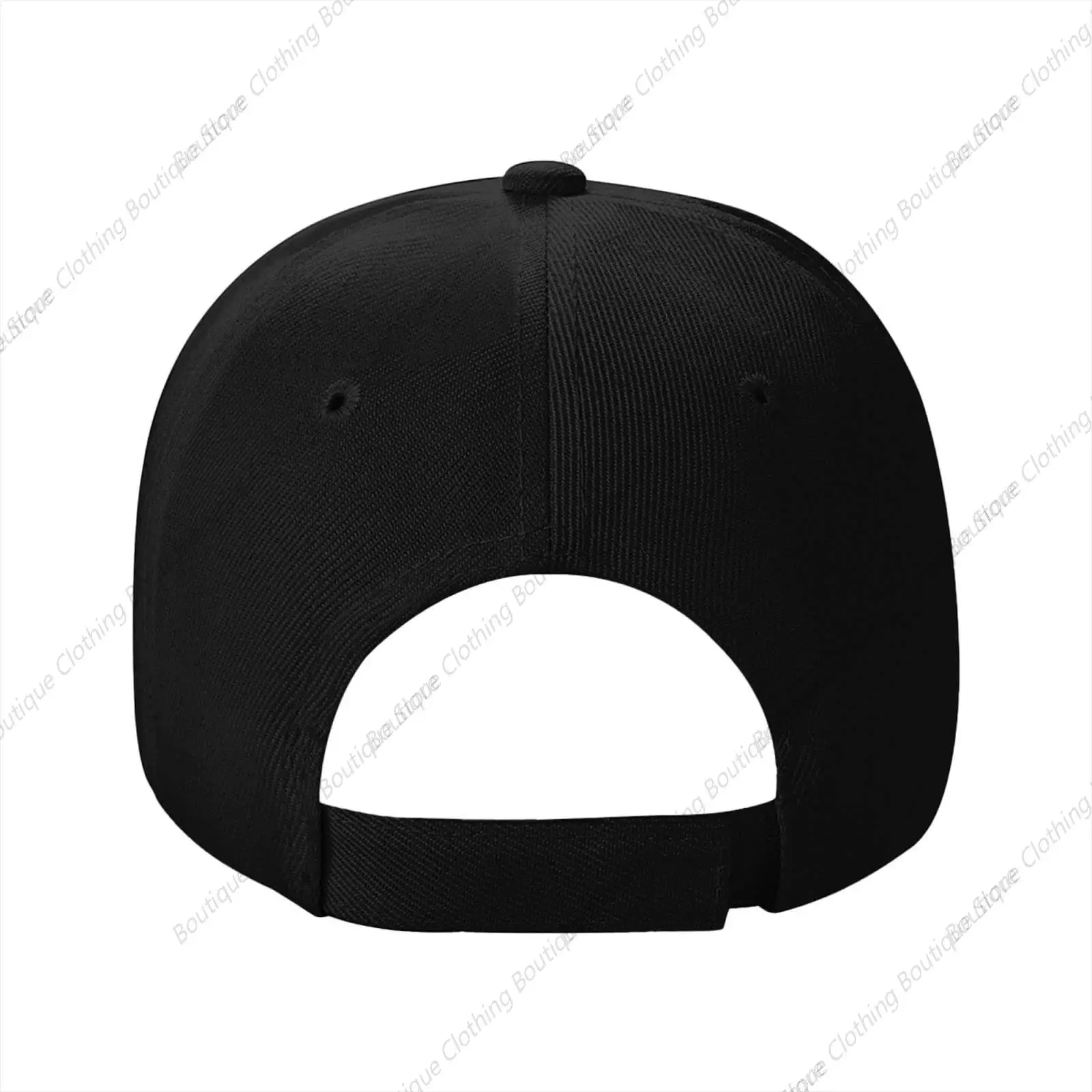 Boné unisex com definição mecânica, chapéus snapback ajustáveis para o pai, boné de camionista preto