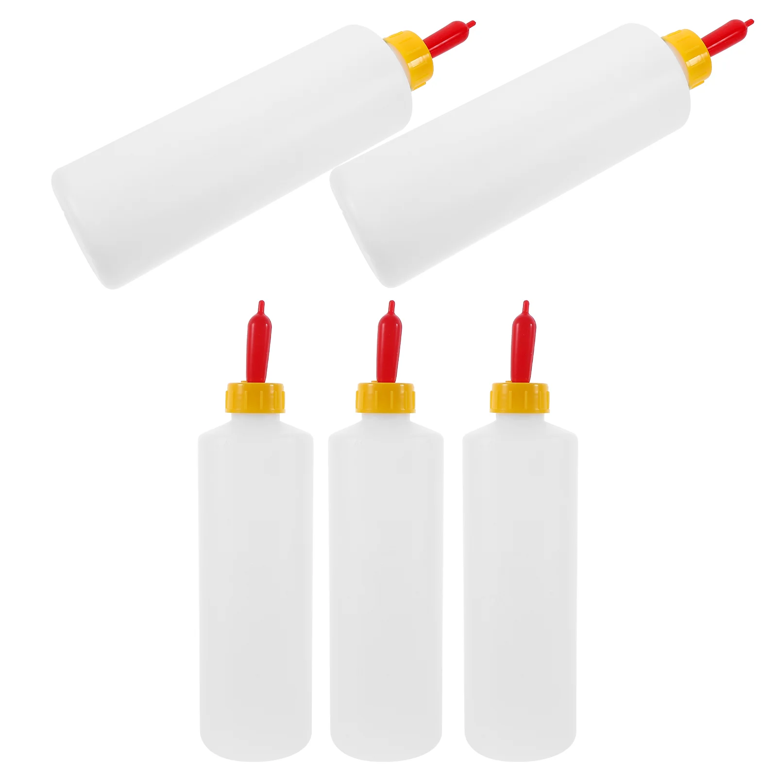 5 Sets Cattle 400ml Goat Milk Bottle Accessories Multi-purpose Animal Nursing Nurse Animals