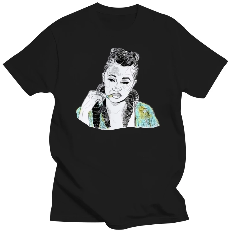 Cardi B T Shirt Cotton Merch Rap Tshirt Shirts for Women Girls Men Cardi-B Clothing Finesse Clothes