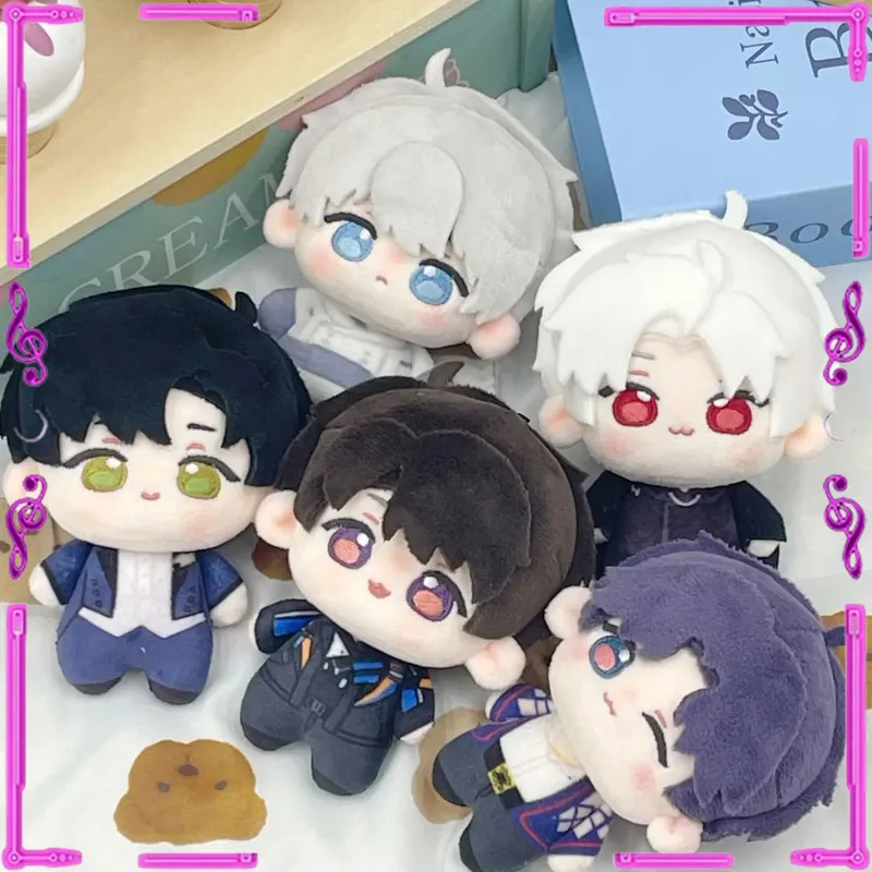 

In Stock 10cm Love And Deep Space Cotton Doll Printed Doll Rafayel Xavier Zayne Sylus Caleb Game Peripherals Fans Birthday Gift