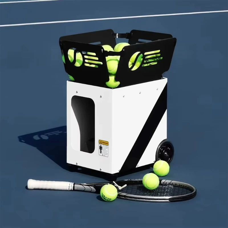 

Intelligent Portable Tennis Ball Launch Training Machine APP Control Durable Eco-Friendly 150 Balls Capacity PT-Smart