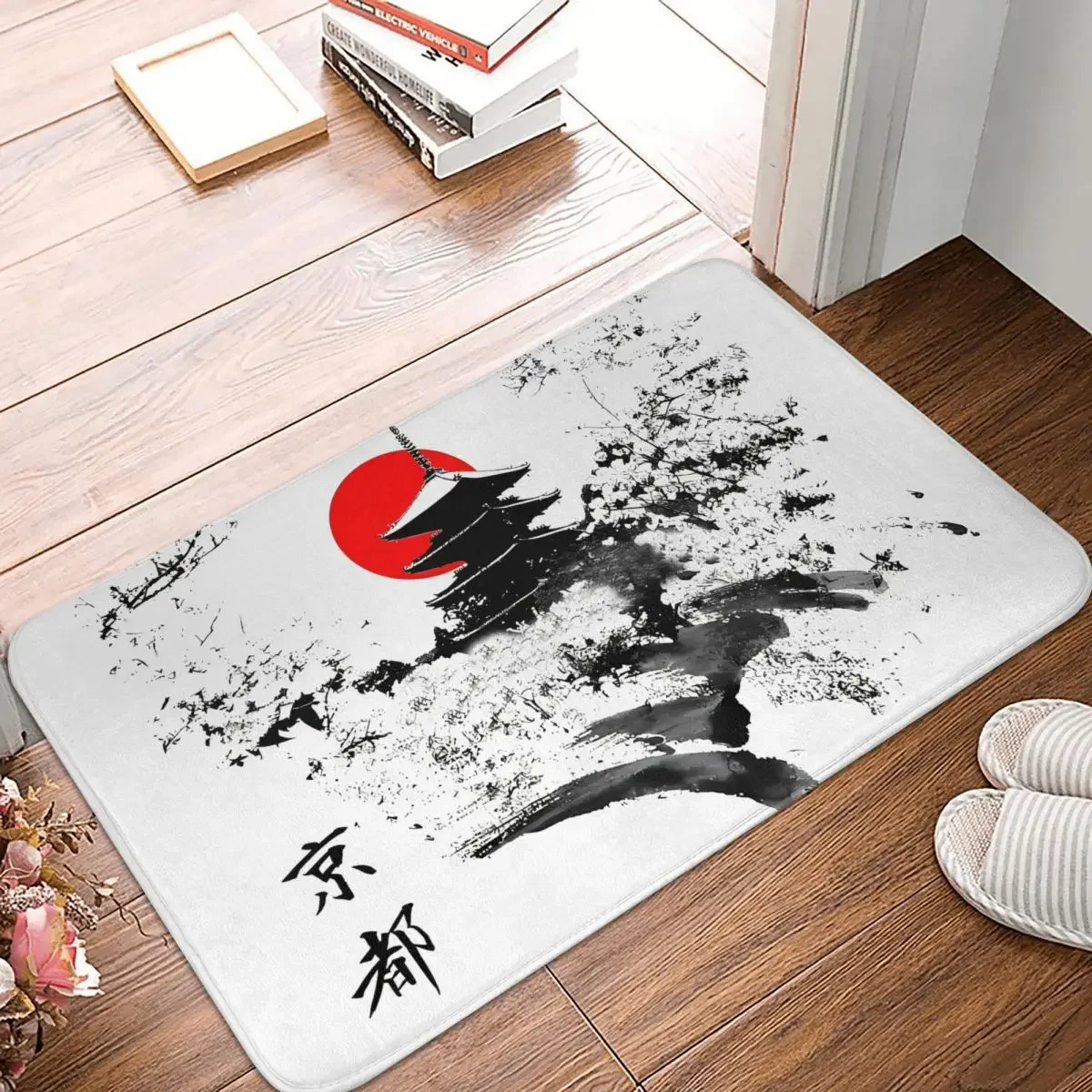 Non-Slip Carpet Kyoto Japan Old Capital Doormat Bedroom Bath Mat Welcome Home Rug