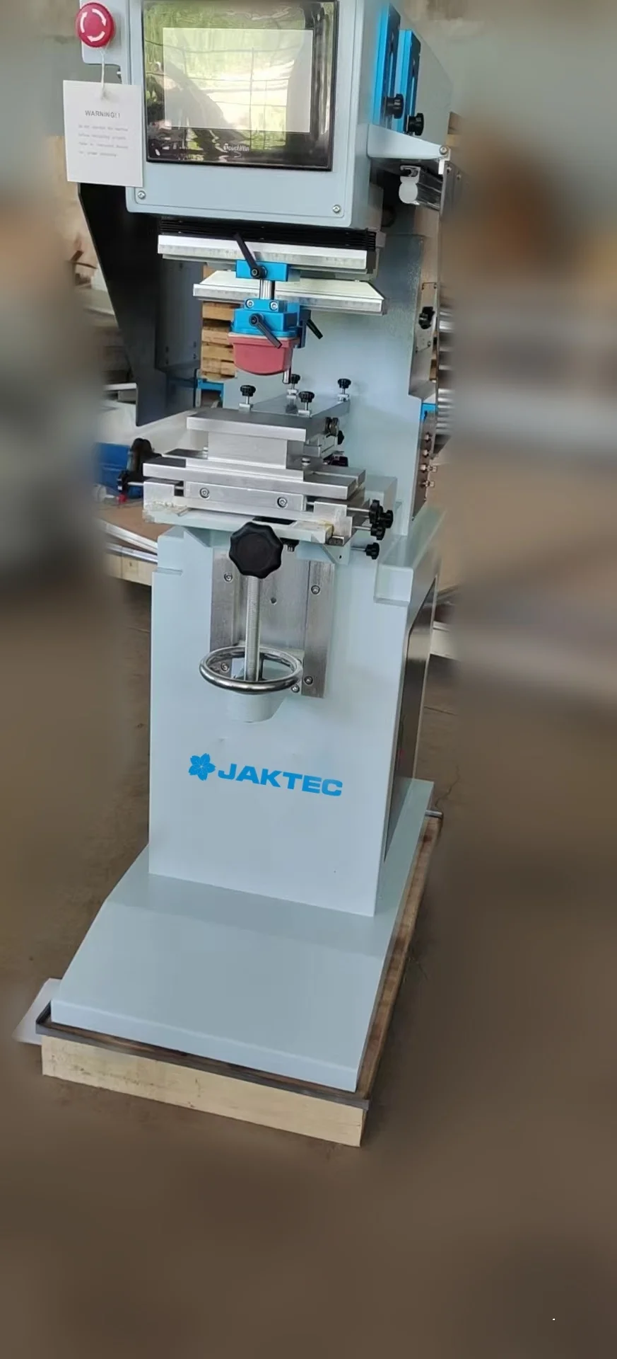 Máquina de impresión de marca registrada