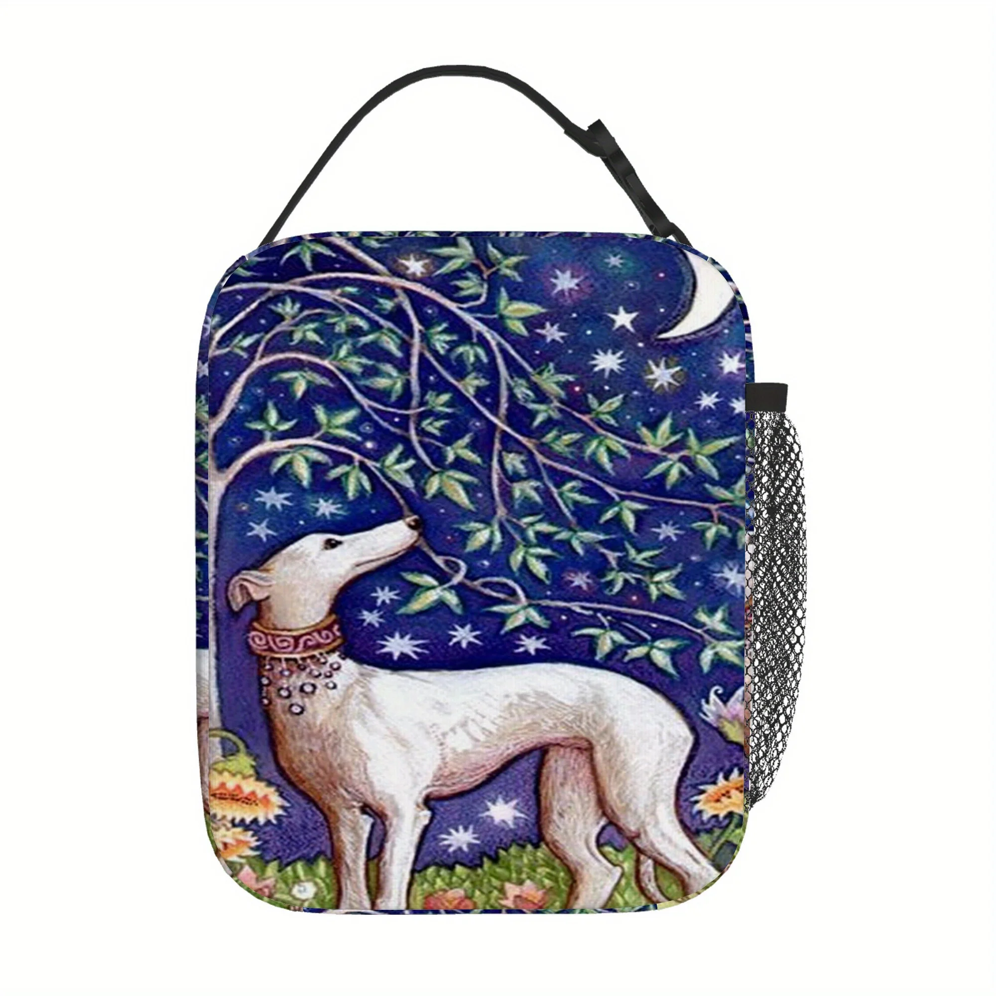 Home Office Contact - Star Sky Crescent Moon Insulated Bag