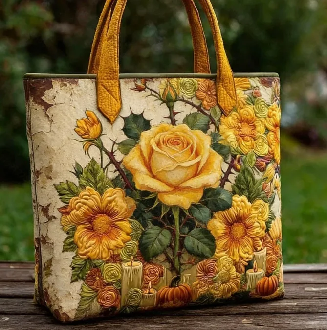 

3D Printed Quilted Tote Bag Gifts Shopping Bags Shoulder Bag Handbag Sport Bag elegant Travel Beach Hiking Camping