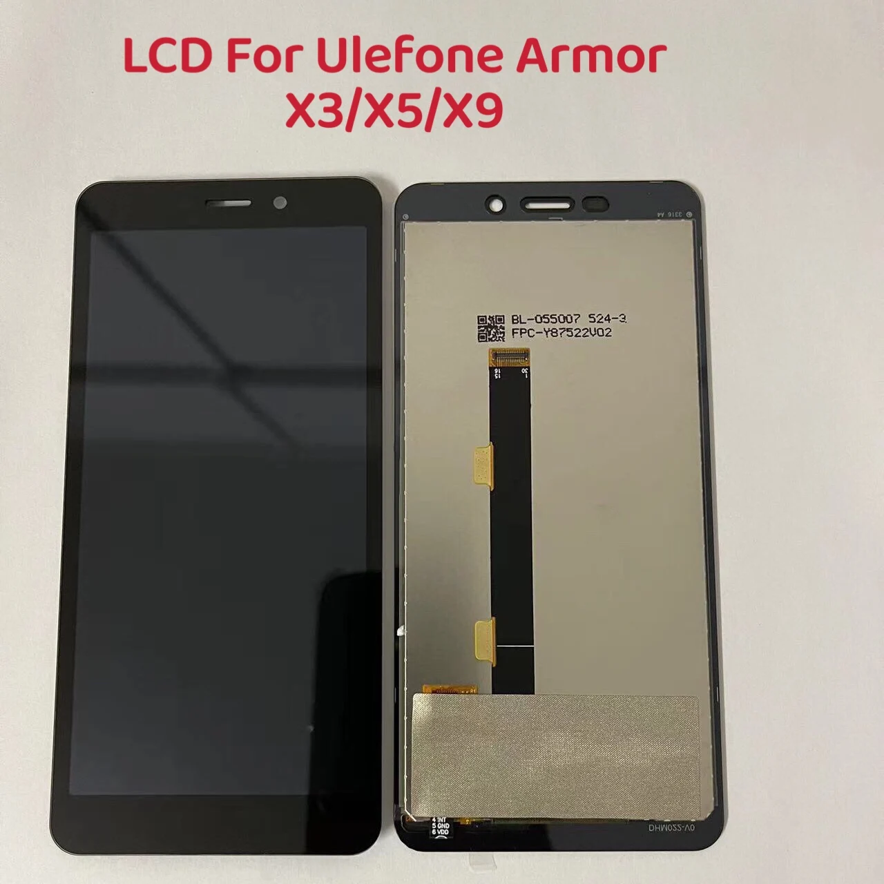 100% Tested LCD Display For Ulefone Armor X3 LCD Display Touch Screen For Ulefone Armor X5 Pro LCD Touch Screen For Ulefone X9