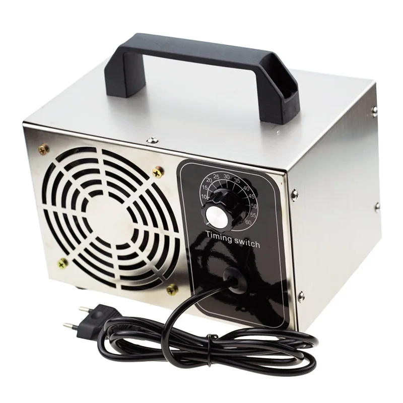 60g gerador de ozônio 220v ozonizador purificador ar mais limpo ozonizador desinfecção esterilização formaldeído
