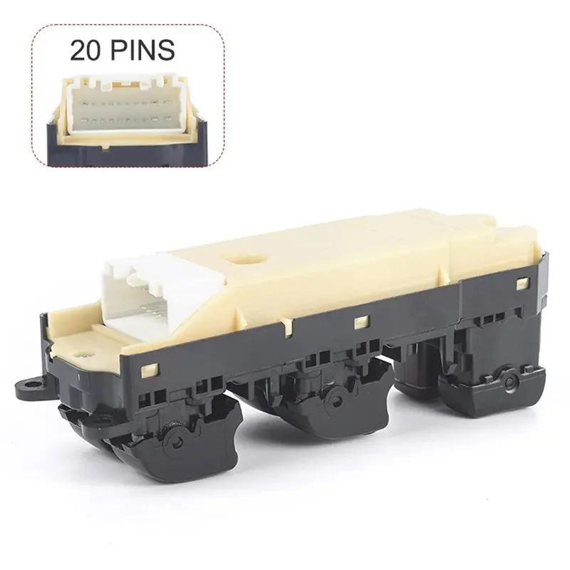 Reliable-Driver Side Master Window Control Switch Power For Toyota Highlander 2001- 2004 2005- 2007 Part Numbers 84040-48050
